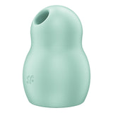 Satisfyer Pro To Go 1 Pressure Wave Vibrator Mint designed for touch-free clitoral stimulation.