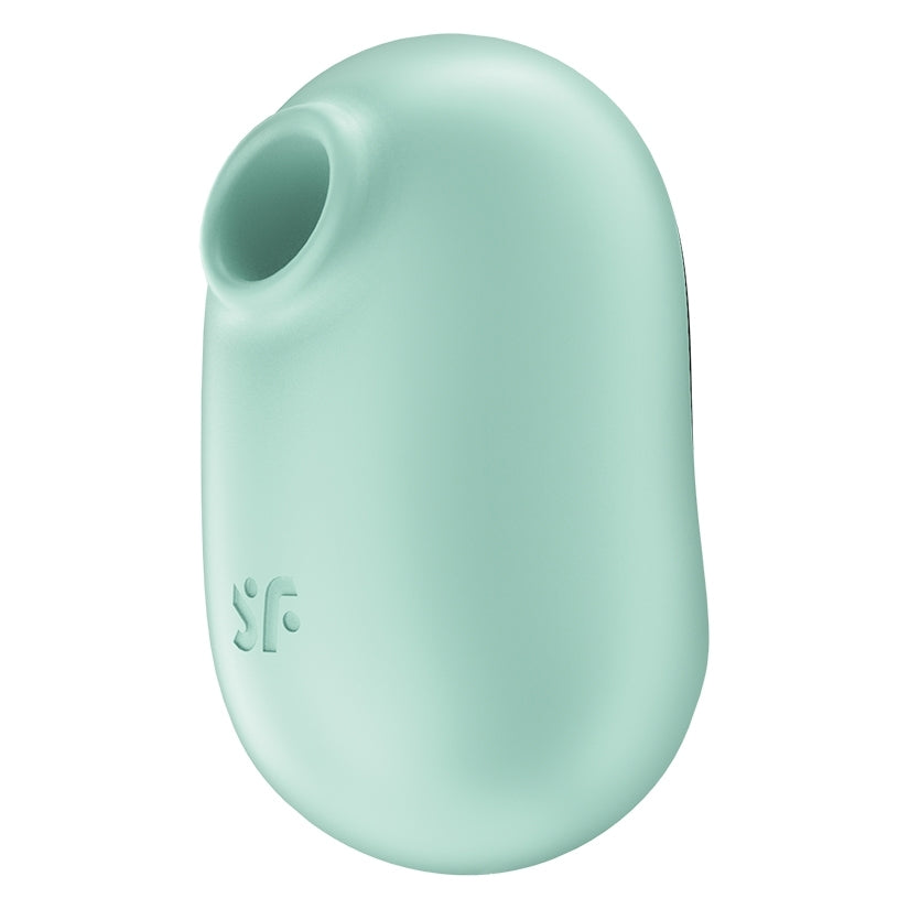 Satisfyer Pro To Go 2 Air Pulse Clitoral Vibrator Mint compact travel-ready stimulator in mint color