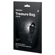 Satisfyer Treasure Bag Size M Toy Storage Black packaging displaying the bag for toy storage.