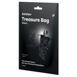 Satisfyer Treasure Bag Large Sex Toy Storage Black packaging showcasing soft material and discreet design for toy storage.