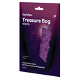 Satisfyer Treasure Bag XL Violet, a discreet toy storage solution for larger pleasure products.