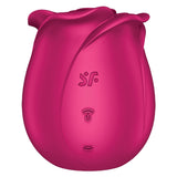 Satisfyer Pro 2 Classic Blossom Air Pulse Vibrator in a rose shape design, offering innovative pleasure technology.