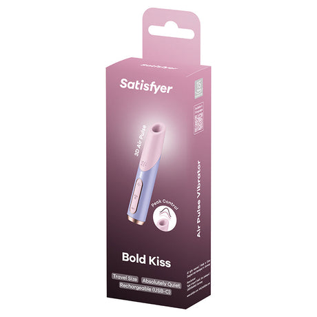 Satisfyer Bold Kiss Air Pulse Clitoral Stimulator