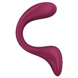 Satisfyer G For Goddess 2 Vibrator Wine Red in an elegant design, showcasing its rich wine red color.