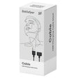 Satisfyer Magnetic USB Charging Cable Black packaging displaying the universal charging solution for Satisfyer toys.
