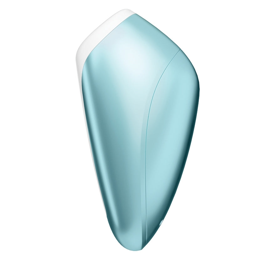Satisfyer Love Breeze Air Pulse Stimulator Ice Blue, a sleek air pulse stimulator designed for clitoral pleasure.