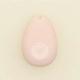 Tenga Iroha Sakura Silicone Clitoral Vibrator Pink on a soft background, showcasing its ergonomic design and button.