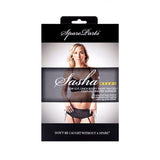 SpareParts Sasha Cinch Booty Short Harness Black Size XXS