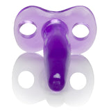 CalExotics Silicone Tee Probe Butt Plug Purple showcasing its classic T shape and smooth silicone design.