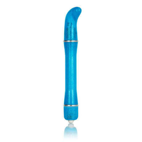 Pixies Mini G Pinpoint G-Spot Vibrator Blue Waterproof, a sleek blue vibrator designed for precise stimulation.