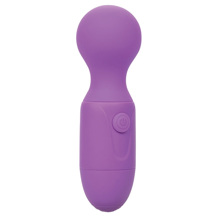 First Time Rechargeable Silicone Massager Purple in a sleek design, perfect for personal pleasure and relaxation.