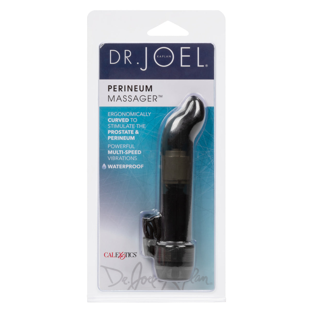 Dr Joel Kaplan Perineum Massager 4.5 Inch Vibrator in packaging, designed for precise prostate and perineum stimulation.