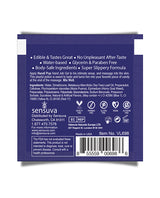 Handipop Hand Job Massage Gel 6 ml Blueberry Muffin packaging with edible ingredients and water-based formula.