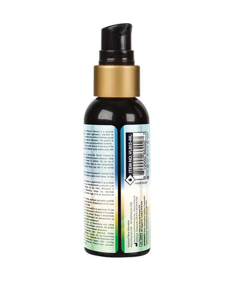 Sensuva Natural Water Based Lubricant Pineapple 2 oz bottle with smooth design and label details.