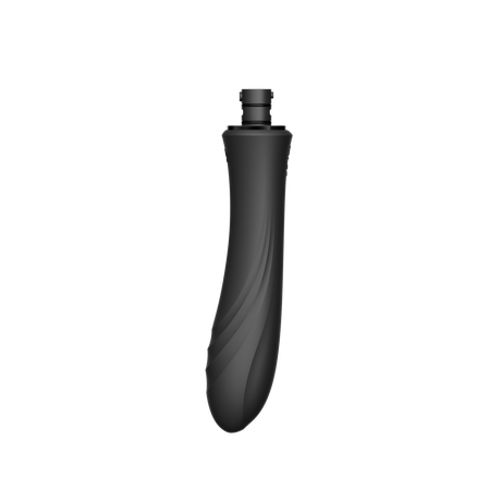 ZALO Sesh Compact Sex Machine in Obsidian Black featuring PowerThrust technology and sleek design.