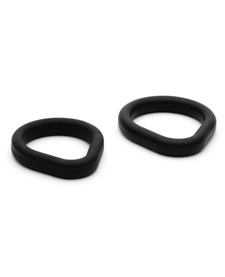 Sport Fucker Epic Hard On Cock Ring Kit Black two silicone rings for enhanced performance and comfort.