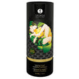 Shunga Oriental Crystals Bath Salts-lotus Flower 17.6 Oz bottle with elegant packaging and floral design.