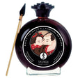 Shunga Body Painting Aphrodisiac Chocolate 3.5 Oz in an elegant bottle with a wooden applicator, perfect for intimate creativity.