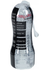 Easy Rider Clear Rounded Case Transparent Masturbator for a realistic and satisfying stroking experience.