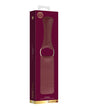 Shots Ouch Halo Paddle Burgundy packaging showcasing luxurious design and elegant finish.