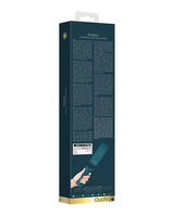 Shots Ouch Halo PU Leather Paddle Green packaging with product details and instructions.