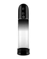 Pumped Automatic Luv Pump Black designed for hands-free usage, featuring a vacuum mechanism for enhanced erections.