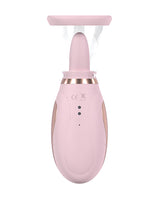 Shots Pumped Enhance Vulva and Breast Pump Pink, dual-purpose suction system for enhanced sensitivity and size.