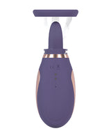 Shots Pumped Enhance Vulva & Breast Pump Purple device showcasing its design and features.