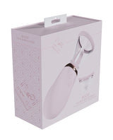 Shots Pumped Boost Rechargeable Vulva & Breast Pump Pink packaging and product design
