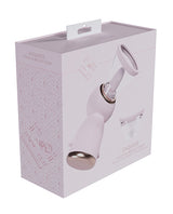 Shots Pumped Exquisite Vulva & Breast Pump Pink packaging showcasing the dual-purpose pleasure pump.