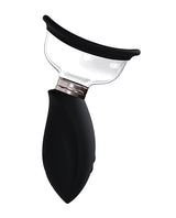 Shots Pumped Arousing Clitoral Nipple Breast Pump Black, designed for enhancing sensitivity and size.