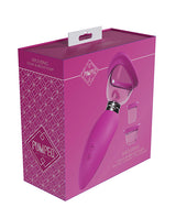 Shots Pumped Arousing Clitoral Nipple & Breast Pump Pink packaging featuring a purple pump design.