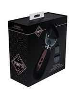 Shots Pumped Arousing Clitoral Nipple & Breast Pump Pink packaging with stylish design and features.