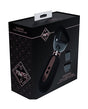 Shots Pumped Dazzling Clitoral Nipple & Breast Pump Black packaging showing the product and its features.