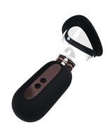 Shots Pumped Dazzling Clitoral Nipple & Breast Pump Black with ergonomic design and pressure controls.