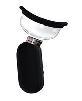 Shots Pumped Dazzling Clitoral Nipple & Breast Pump Black, a sleek suction device for enhancing breast and nipple sensitivity.