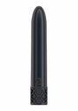Royal Gems Shiny Powerful Vibe Rechargeable Gunmetal bullet vibrator with sleek design and luxury finish.