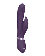 Shots Vive Aimi Pulse G-Spot Rabbit Purple, a dual-stimulation vibrator with independent motors for G-spot and clitoral pleasure.
