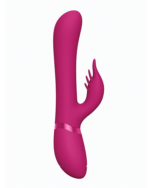 Vive Chou Silicone G-Spot Rabbit Clitoral Sleeves Pink, versatile vibrator with interchangeable silicone sleeves.