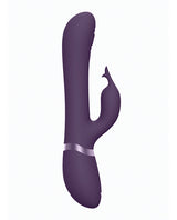 Vive Etsu Pulse G-Spot Rabbit Vibrator Purple side view showcasing its design and features.