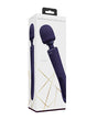 Shots Vive Kiku Double Ended Wand Vibrator Purple packaging design showcasing its sleek and innovative features.