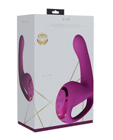 Vive Riko Triple Motor Rabbit Vibrator Pink packaging showcasing its sleek design and features.