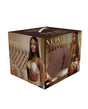 Shots Xkin Layla Love Dual Entry Masturbator Brown product packaging featuring a realistic dual-entry design.