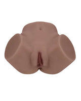 Shots Xkin Layla Love Dual Entry Masturbator Brown with realistic dual-entry design and ultra-soft texture.