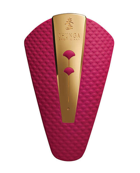 Shunga Obi Intimate Massager Raspberry with elegant design and powerful features for enhanced pleasure.