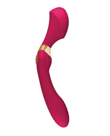 Shunga Zoa Intimate Massager Raspberry designed for full-coverage pleasure and stimulation.