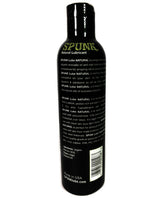 Spunk Natural Oil-Based Coconut Avocado Lubricant 8 oz bottle with ingredient details on label.