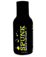 Spunk Natural Coconut Avocado Lubricant 2 oz bottle with black label and green accents