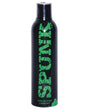 Spunk Pure Silicone Lubricant 8 oz. bottle featuring a sleek black design with green text.
