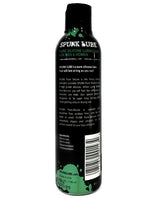 Spunk Pure Silicone Lubricant 8 oz bottle with black label, designed for long-lasting smooth glide.